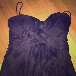 Sexy strapless dress